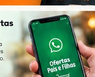Ofertas Pais e Filhos no WhatsApp